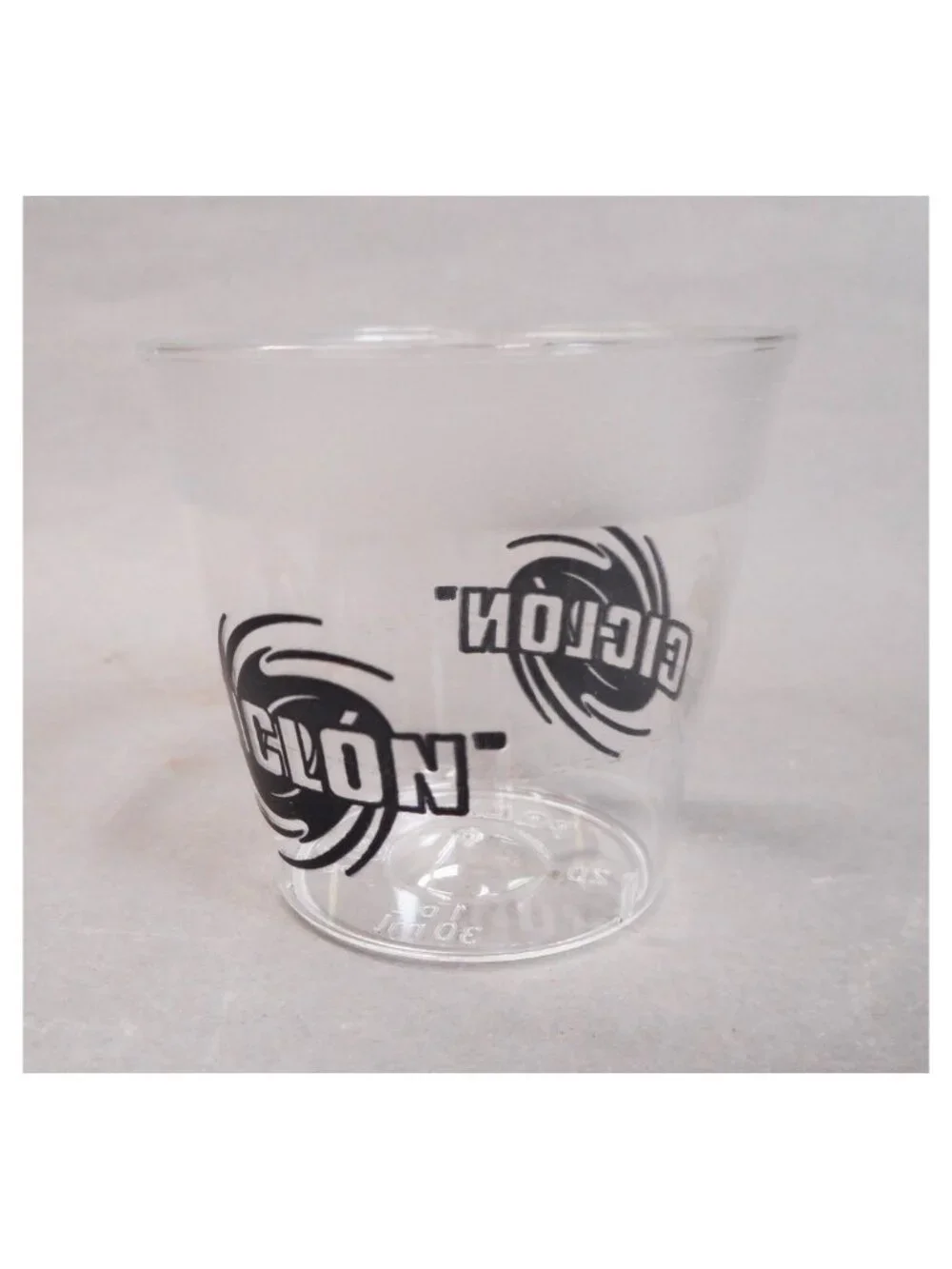 Lot of 100 BACARDI CICLON Plastic Shot Glasses - NEW